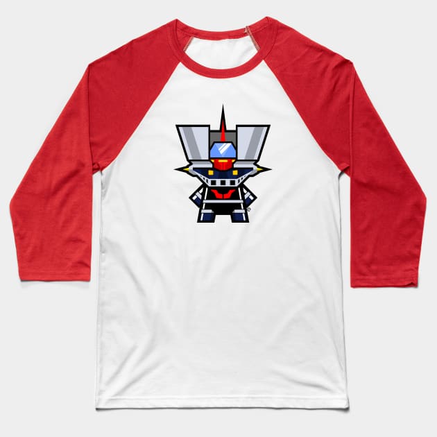 Minirobo Mazinger Z Baseball T-Shirt by Eozen